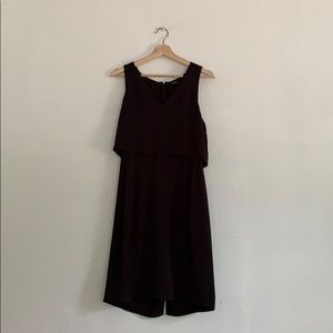 Madewell black Midi Dress